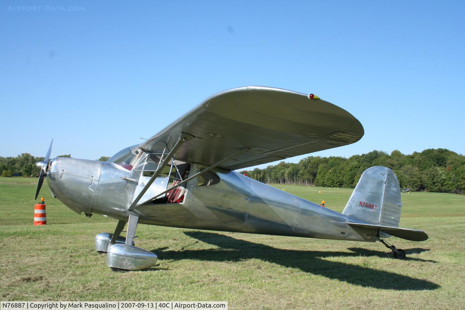 N76887, 1946 Cessna 140 C/N 11321, Cessna 140