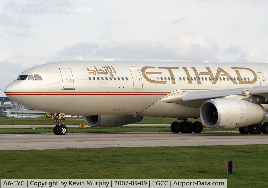 A6-EYG, 2006 Airbus A330-243 C/N 724, Etihad 330