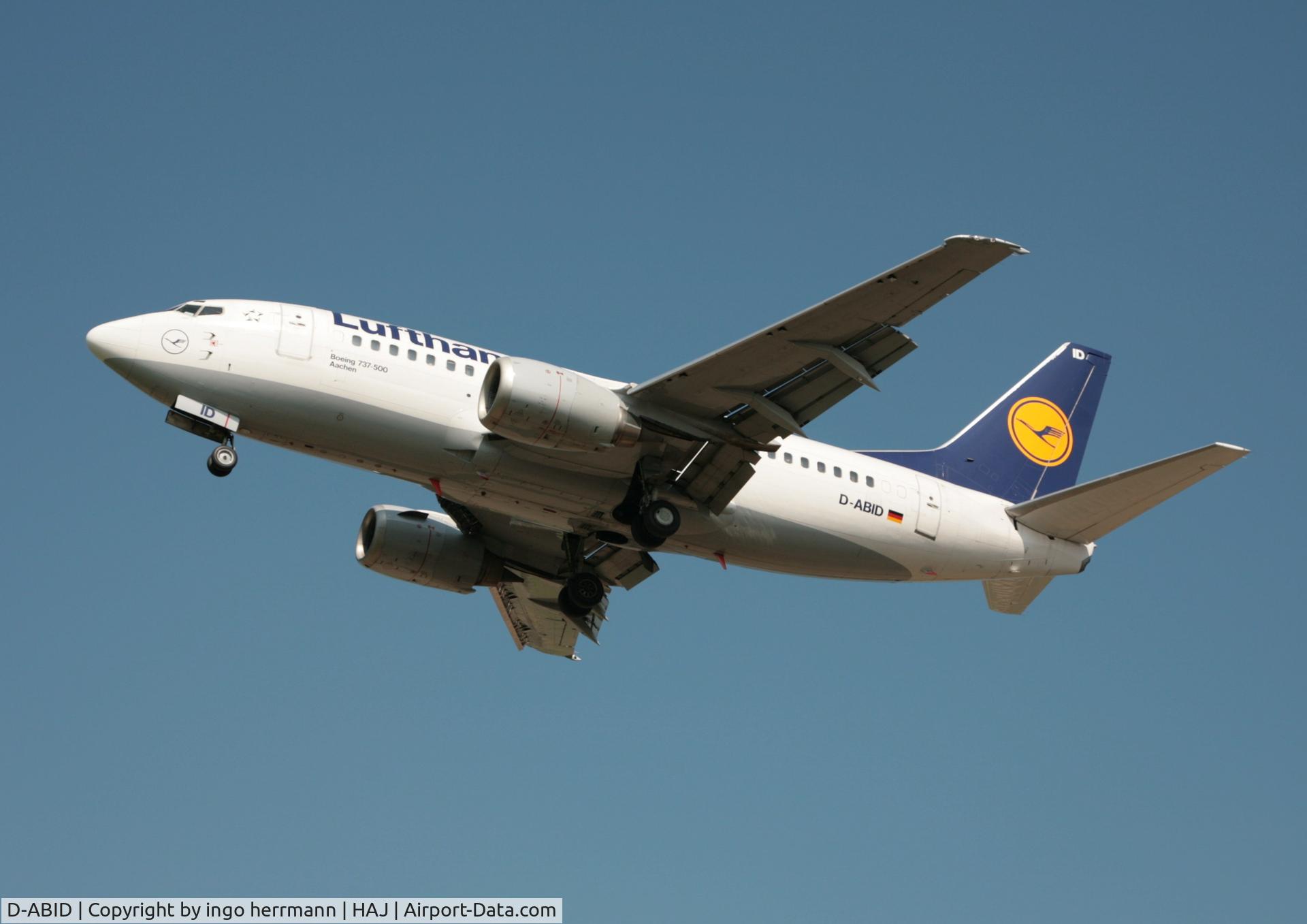 D-ABID, 1990 Boeing 737-530 C/N 24818, B737