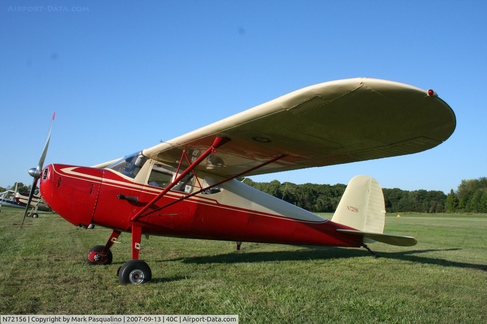 N72156, 1946 Cessna 140 C/N 9323, Cessna 140