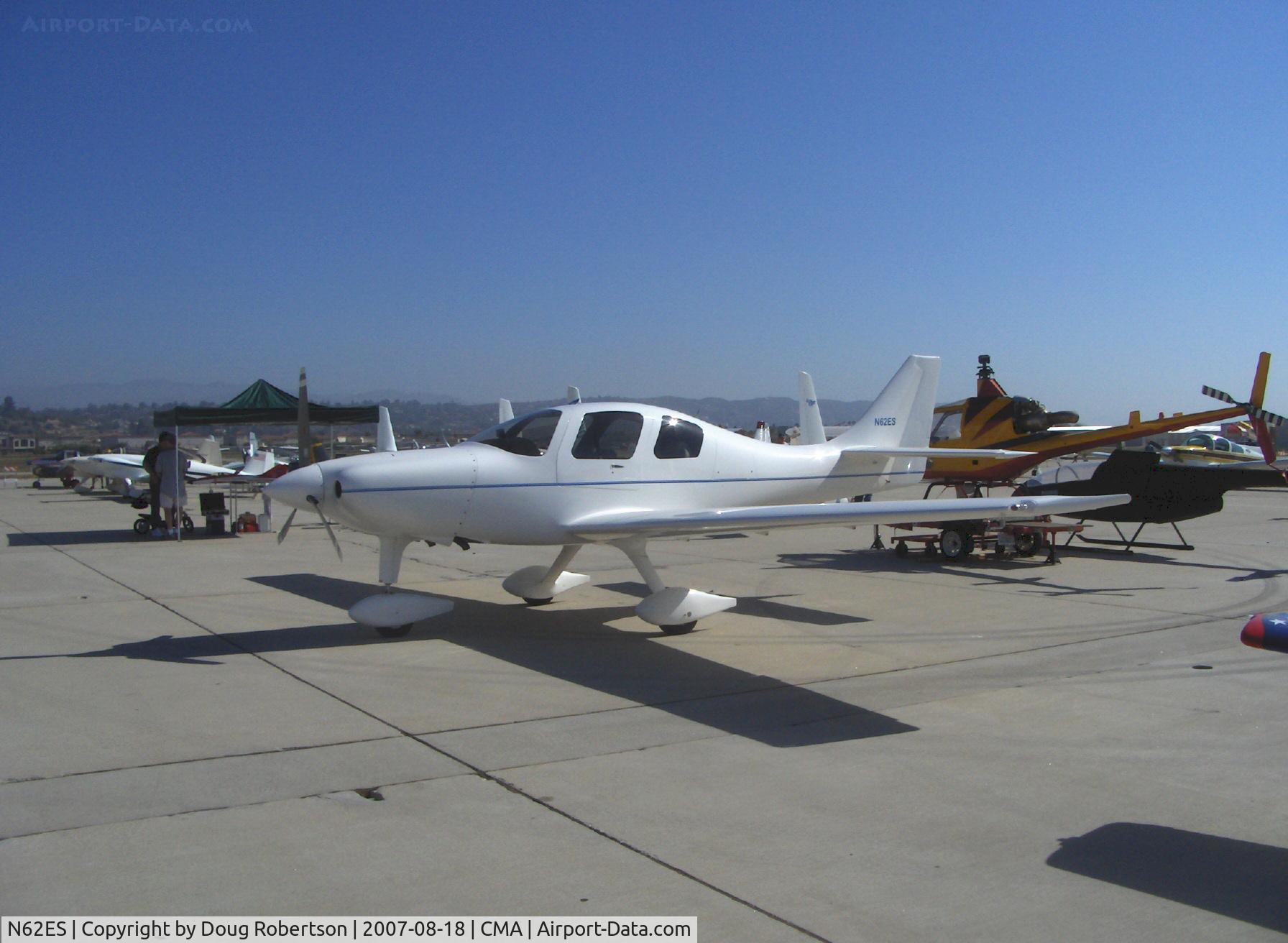 N62ES, 1997 Lancair ES C/N 010, 1997 Beushausen Lancair ES, Continental IO-550