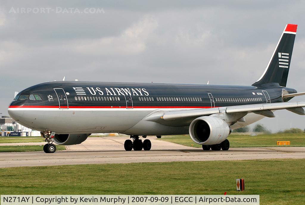 N271AY, 2000 Airbus A330-323 C/N 0323, US Air 330