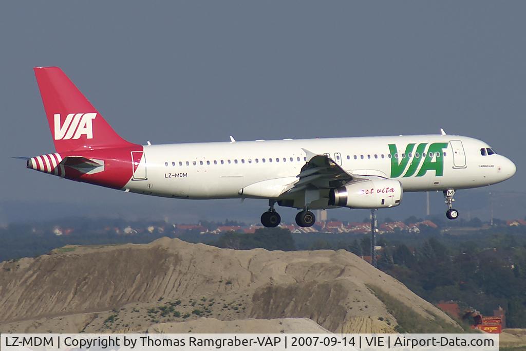LZ-MDM, 2006 Airbus A320-214 C/N 2804, VIA - Air VIA Bulgarian Airways Airbus A320