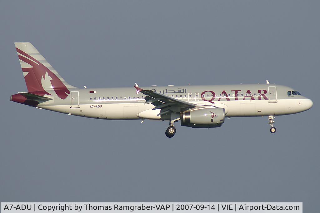 A7-ADU, 2007 Airbus A320-232 C/N 3071, Qatar Airways Airbus A320