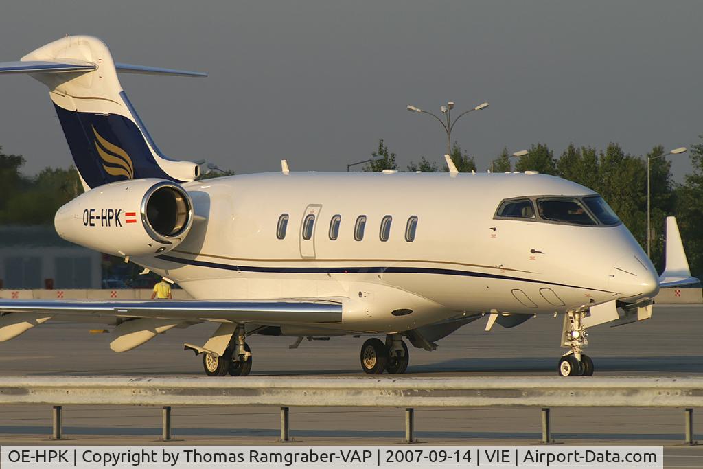OE-HPK, 2001 Bombardier Challenger 300 (BD-100-1A10) C/N 20004, Amira Air Bombardier BD100