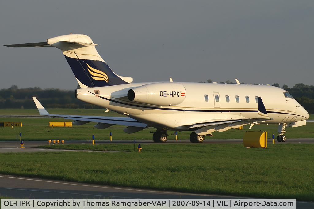 OE-HPK, 2001 Bombardier Challenger 300 (BD-100-1A10) C/N 20004, Amira Air Bombardier BD100