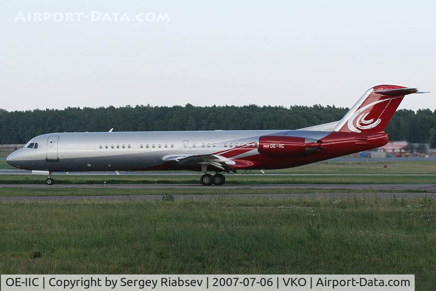 OE-IIC, 1992 Fokker 100 (F-28-0100) C/N 11406, Taken at VKO