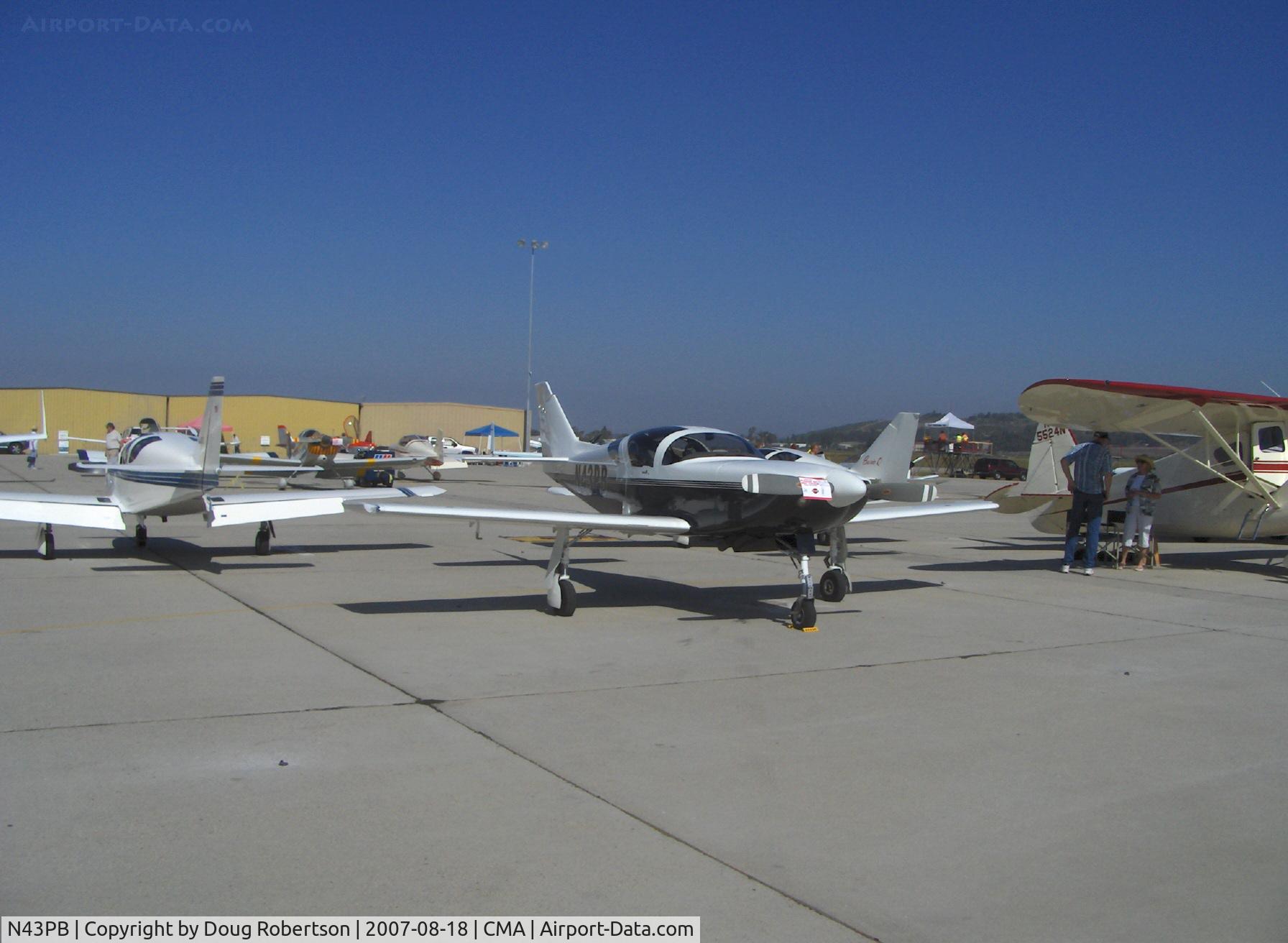 N43PB, 2001 Stoddard-Hamilton Glasair III C/N 3306, 2001 Broen GLASAIR III, Lycoming O-540 250 Hp