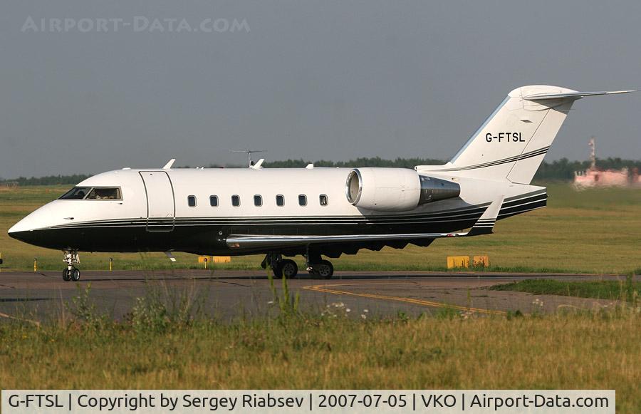 G-FTSL, 1999 Bombardier Challenger 604 (CL-600-2B16) C/N 5416, Taken at VKO