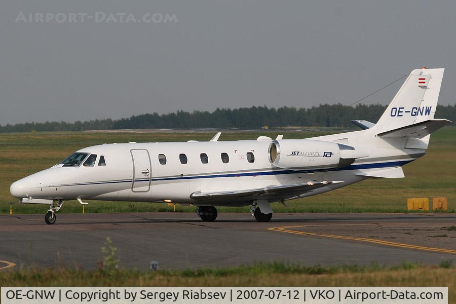 OE-GNW, 2003 Cessna 560XL Citation Excel C/N 560-5339, Taken at VKO