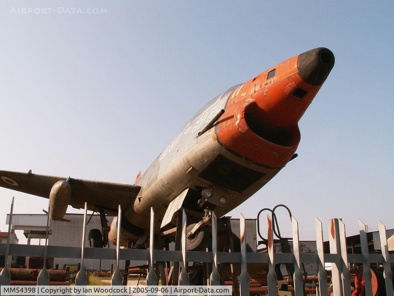 MM54398, Fiat G-91T/1 C/N 125, FIAT G-91T/Preserved/Cavalcaselle (Composite,tail from MM54410)
