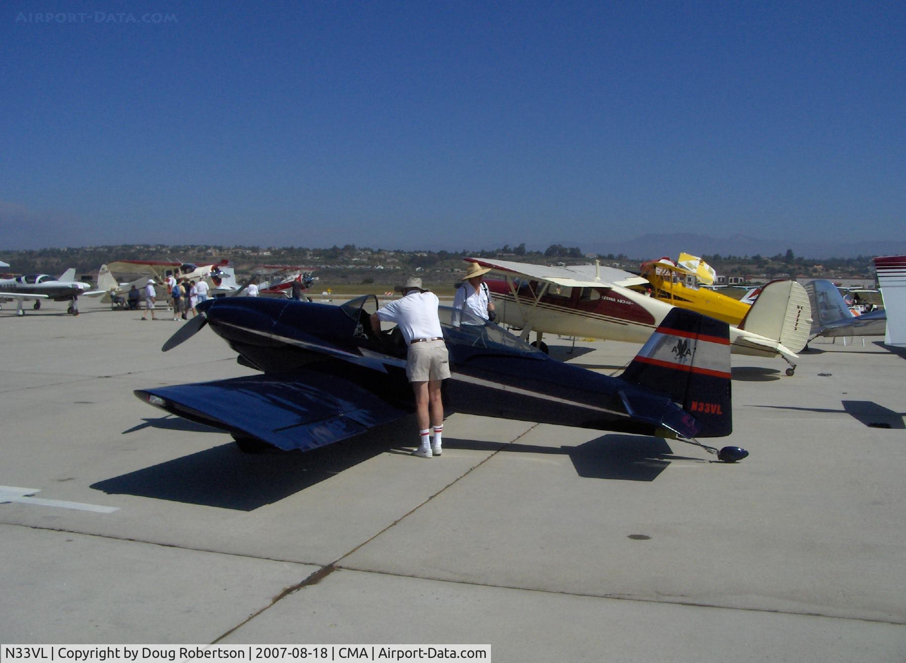 N33VL, 1994 Vans RV-3 C/N 11043, 1994 Landry VAN's RV-3, Lycoming O-320 150 Hp