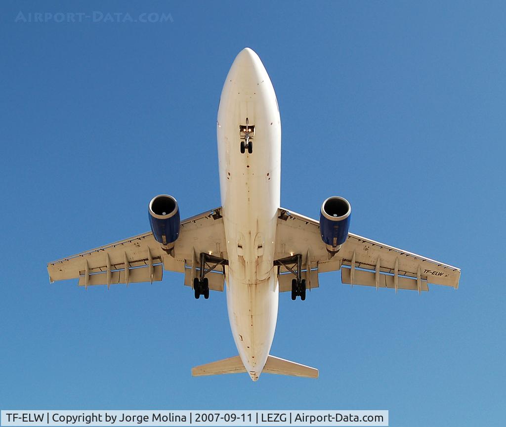TF-ELW, 1996 Airbus A300C4-605R C/N 755, On short final RWY 30R.