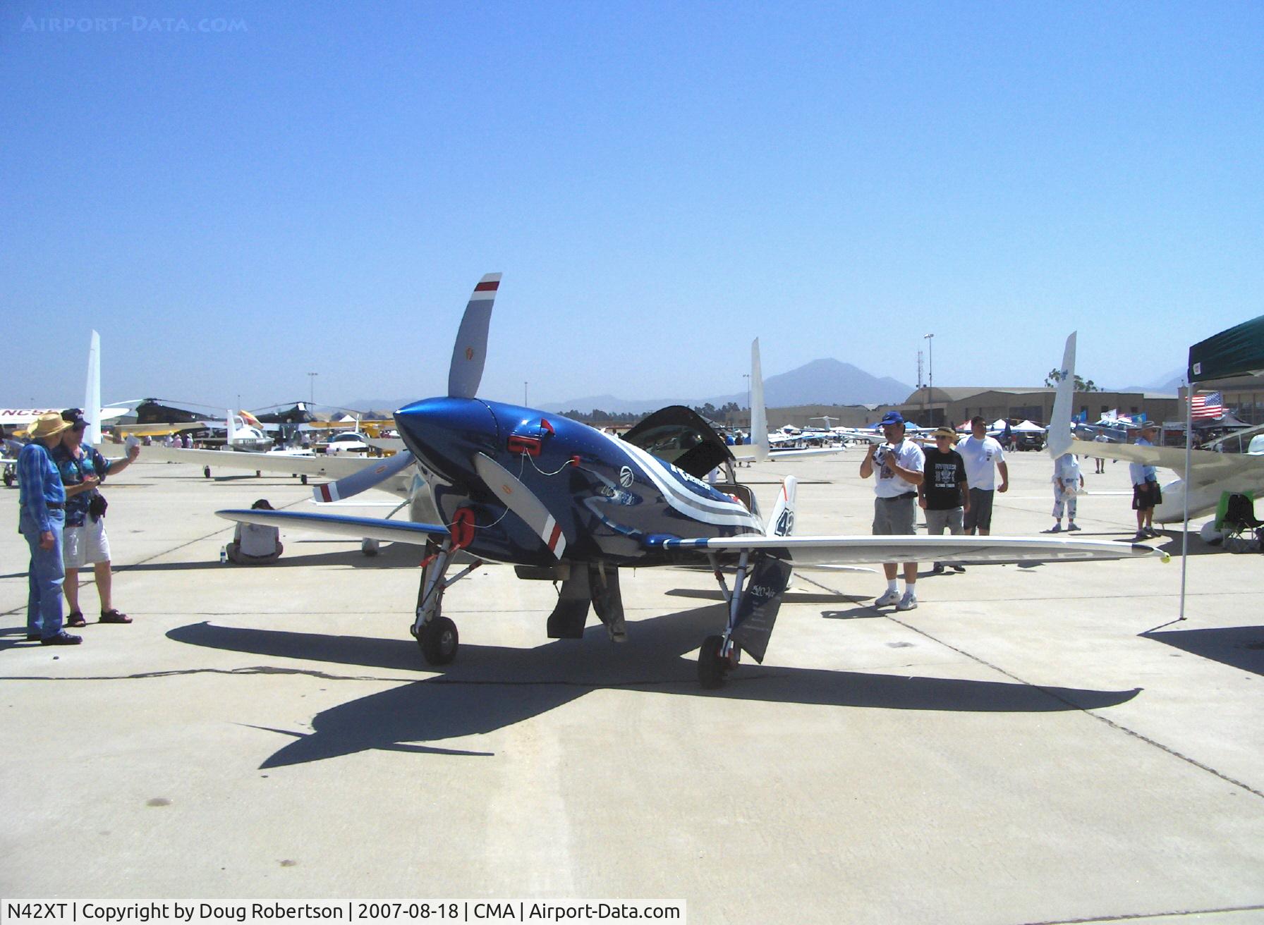 N42XT, 2005 Nemesis NXT C/N 004, 2005 Eldredge NXT 'Relentless' turbo Reno racer, Lycoming Thunderbolt TIO-540 350 Hp, scimitar tri-blade prop