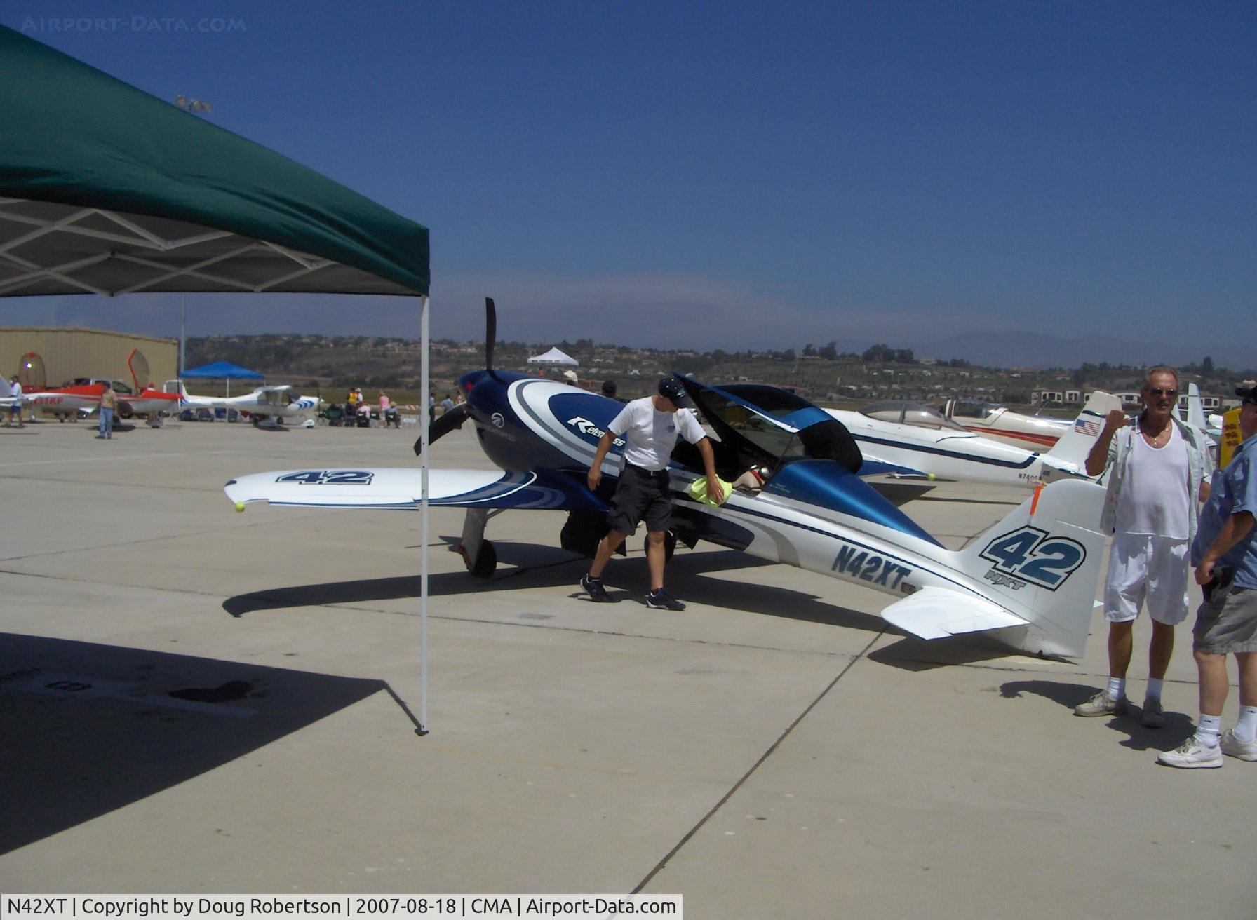 N42XT, 2005 Nemesis NXT C/N 004, 2005 Eldredge NXT 'Relentless' turbo Reno racer, Lycoming Thunderbolt TIO-540 350 Hp, constructed from NXT kit #3.