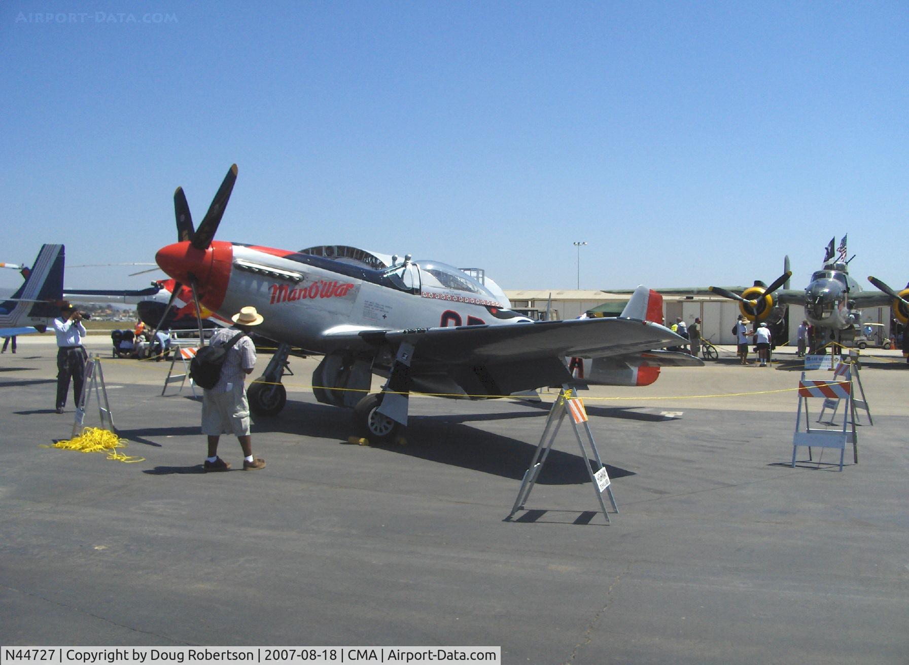 N44727, 1944 North American P-51D Mustang C/N 122-39198, 1944 North American/Aero Classics P-51D MUSTANG, Packard-Rolls V1650-7 1,490 Hp, Limited class