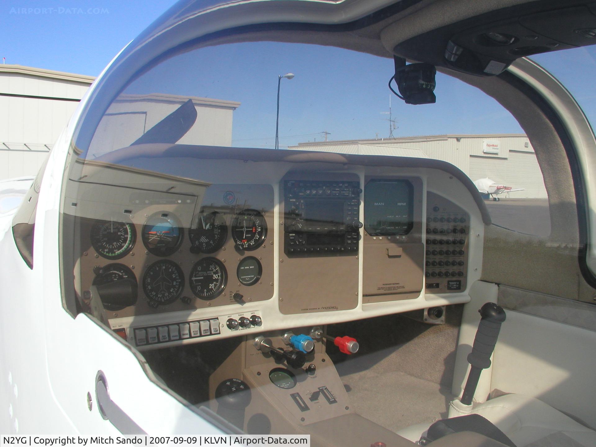 N2YG, 2002 Stoddard-Hamilton Glasair Super 11FT C/N 2403, Parked on the ramp at Airlake.