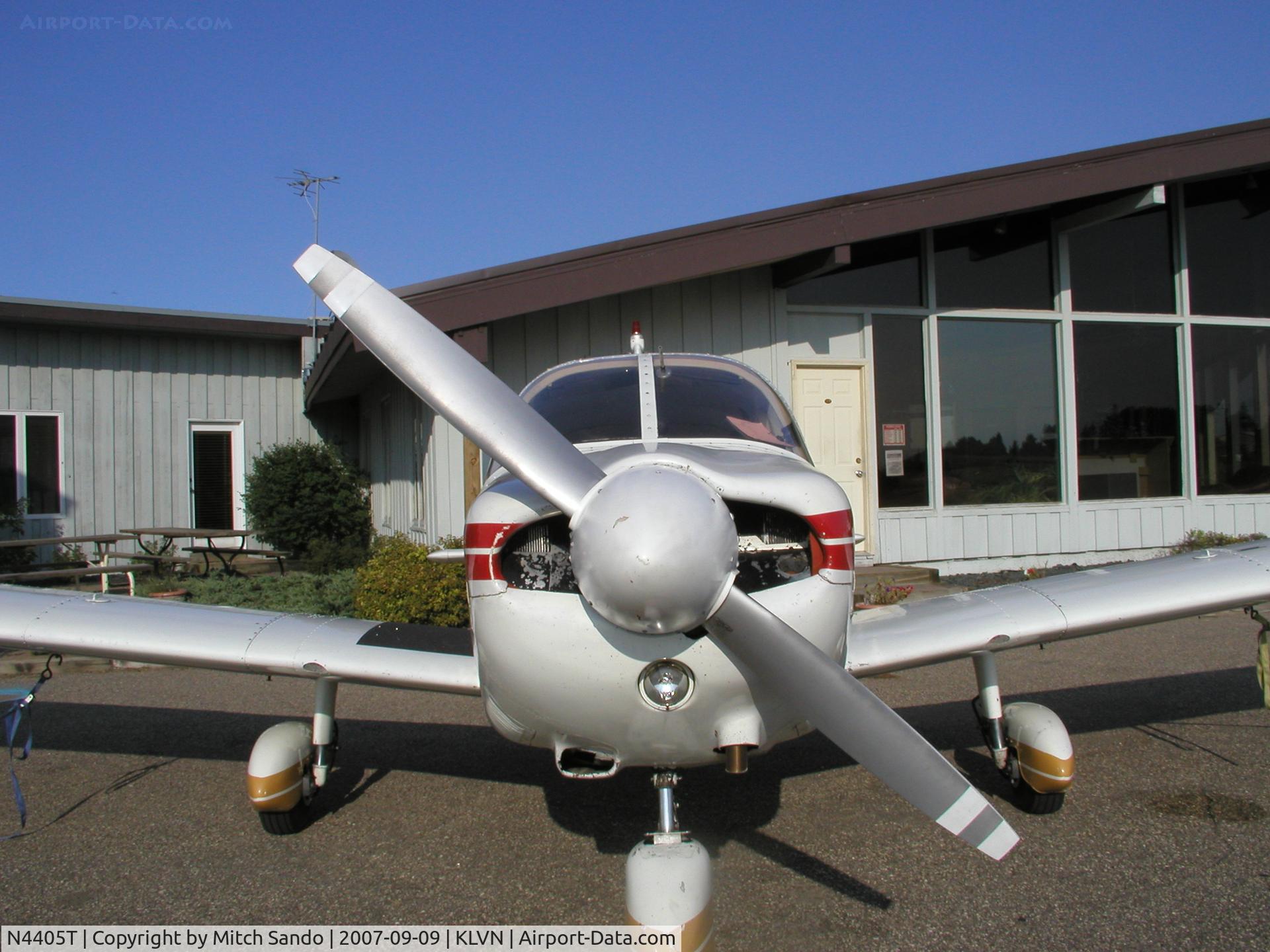 N4405T, 1972 Piper PA-28-180 C/N 28-7205160, Parked on the ramp at Airlake.
