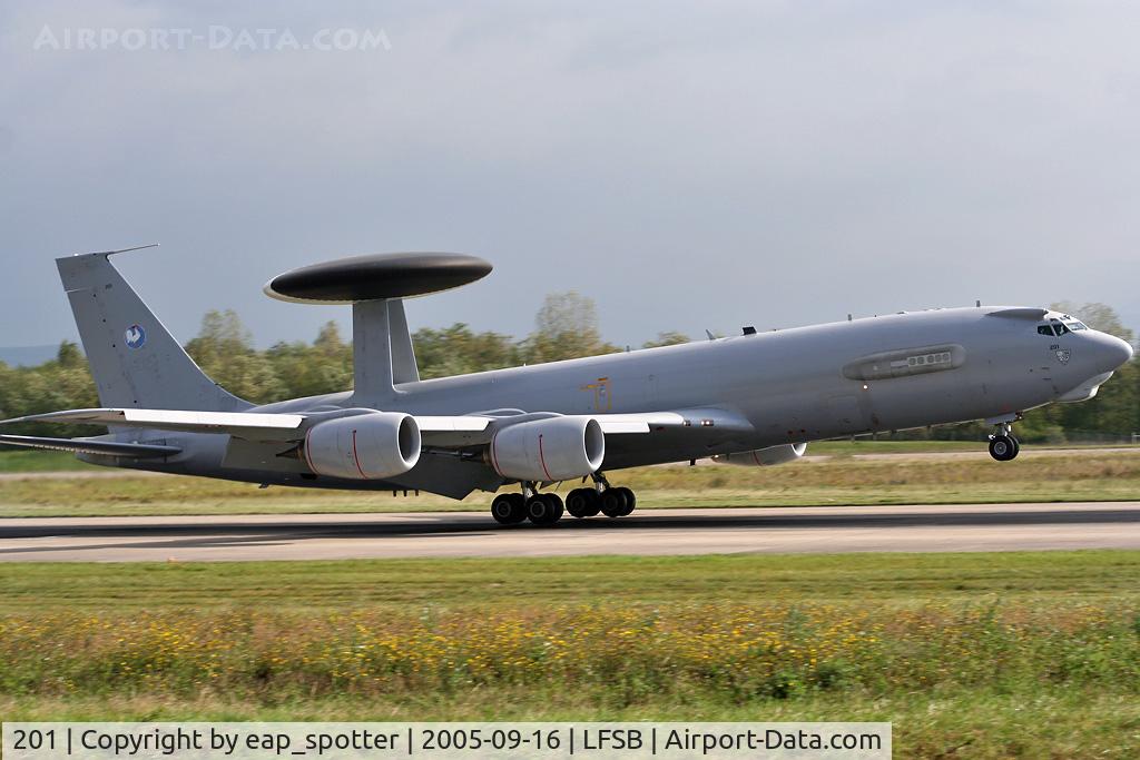 201, 1990 Boeing E-3F Sentry C/N 24115, cleared for take off again