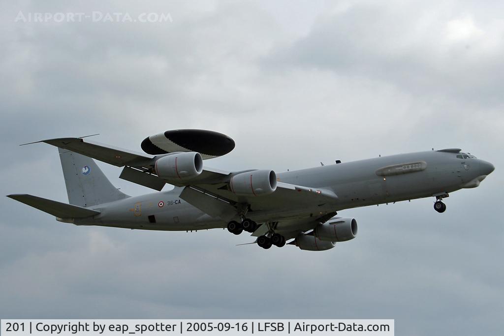 201, 1990 Boeing E-3F Sentry C/N 24115, lowpass