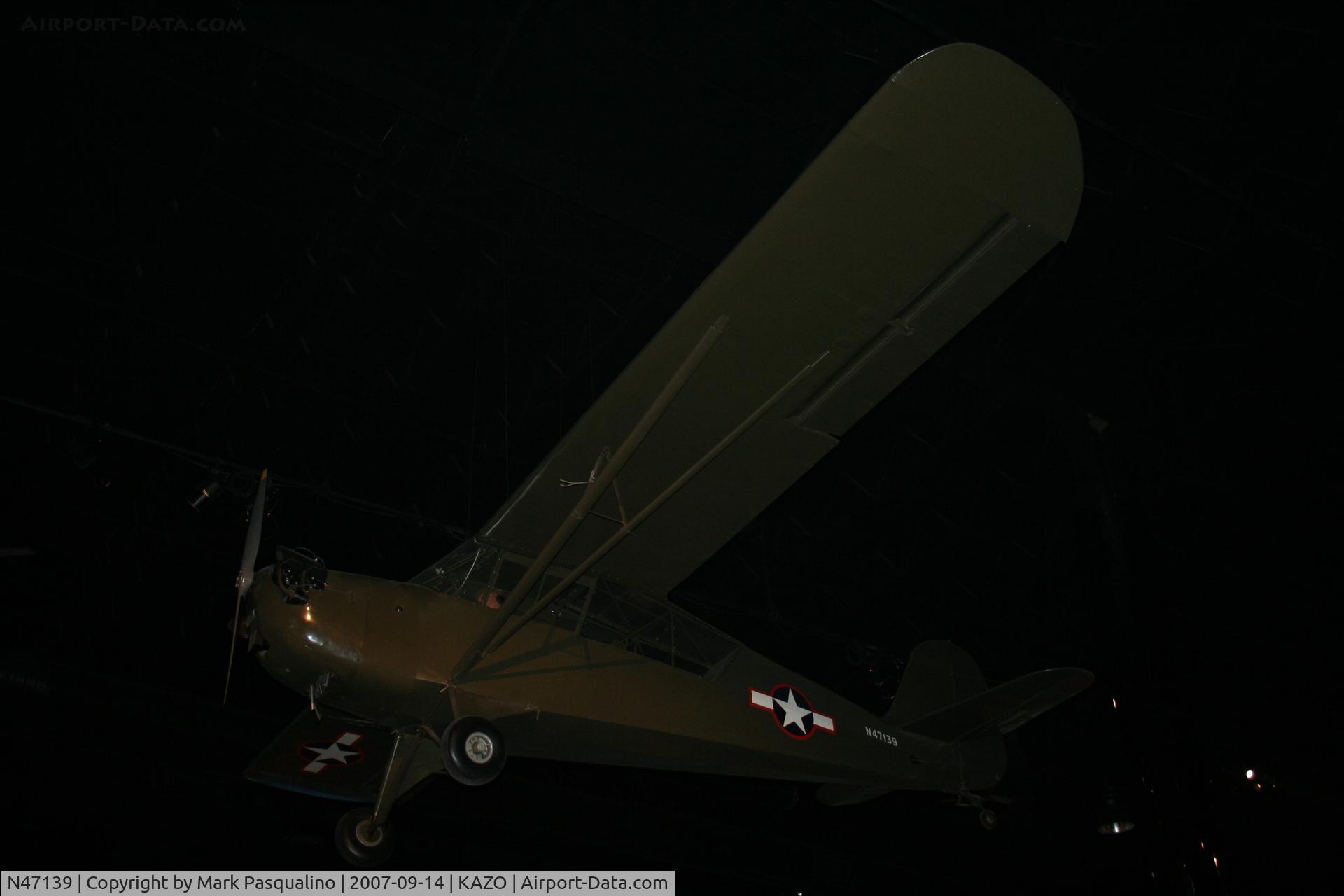 N47139, 1943 Aeronca 0-58B Grasshopper C/N 058B9093, Aeonca 0-58B