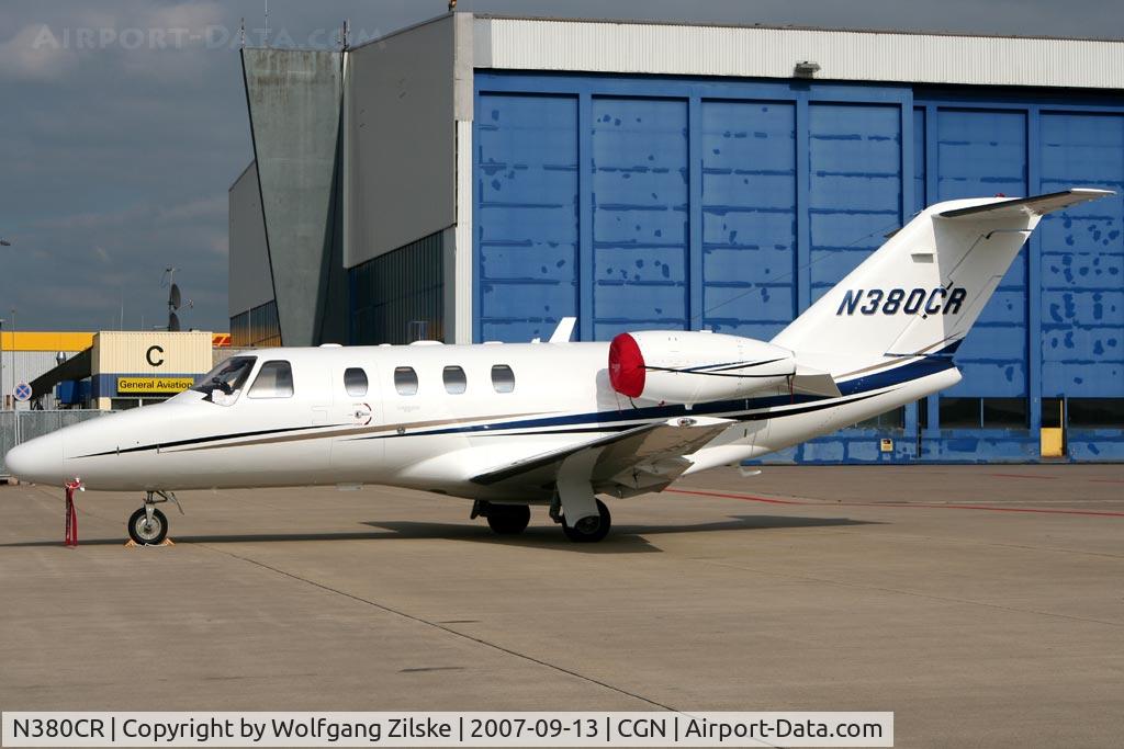 N380CR, 2007 Cessna 525 CitationJet CJ1+ C/N 525-0643, visitor