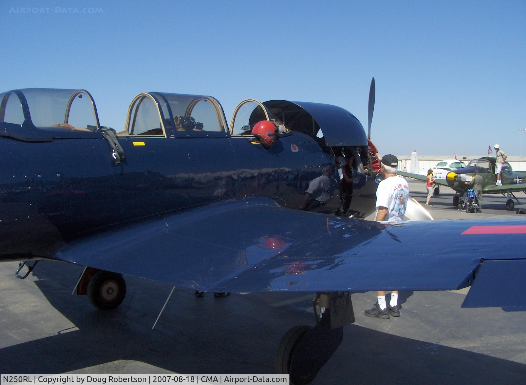 N250RL, 1968 Nanchang CJ-6A C/N 2432066, 1968 Nanchang China CJ-6A, Huosai 6A 9 cylinder radial 285 Hp