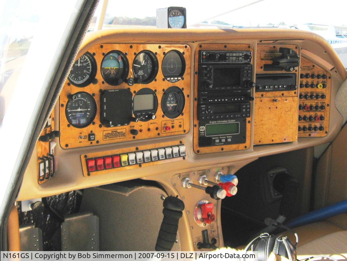 N161GS, 2001 Stoddard-Hamilton GlaStar C/N 5430, Nice panel