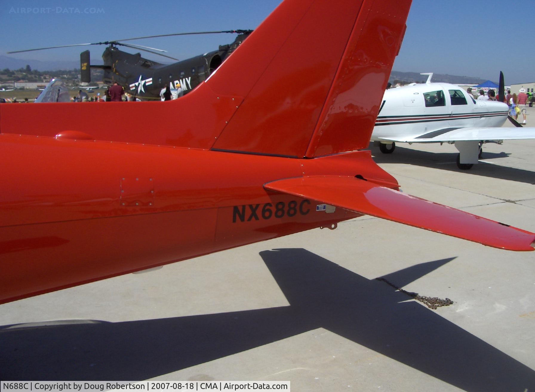 N688C, SIAI-Marchetti SF-260C C/N 466/37-004, SIAI-Marchetti SF.260C, Lycoming O-540-E4A5 260 Hp