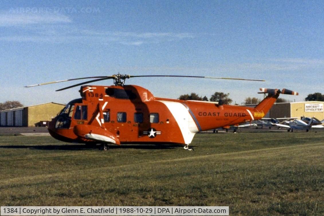 1384, Sikorsky HH-52A Sea Guard C/N 62.065, HH-52A on a stopover