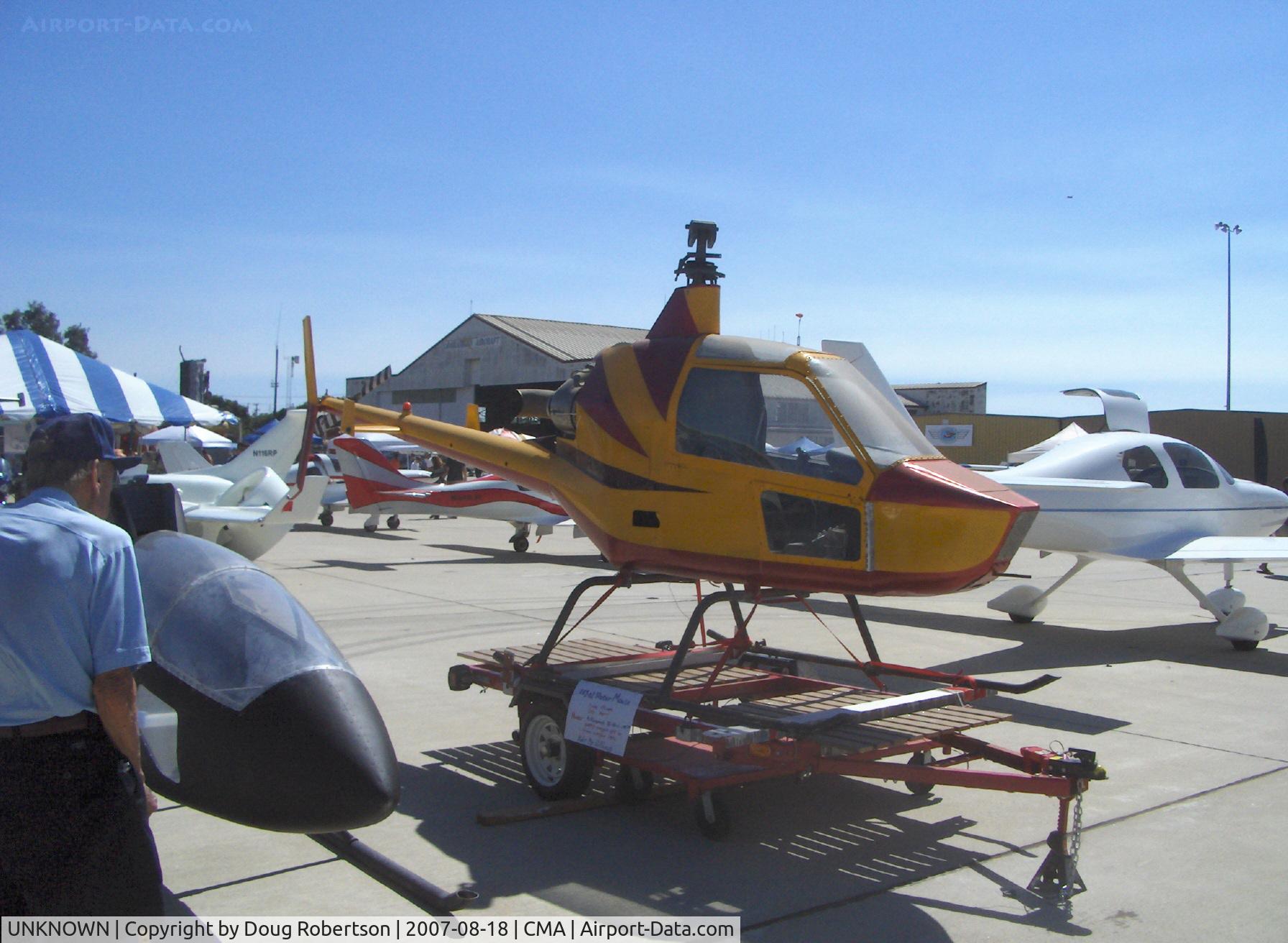 UNKNOWN, , Hillberg EH 1-01 ROTORMOUSE, AiResearch 36-55C 145 shp, in build