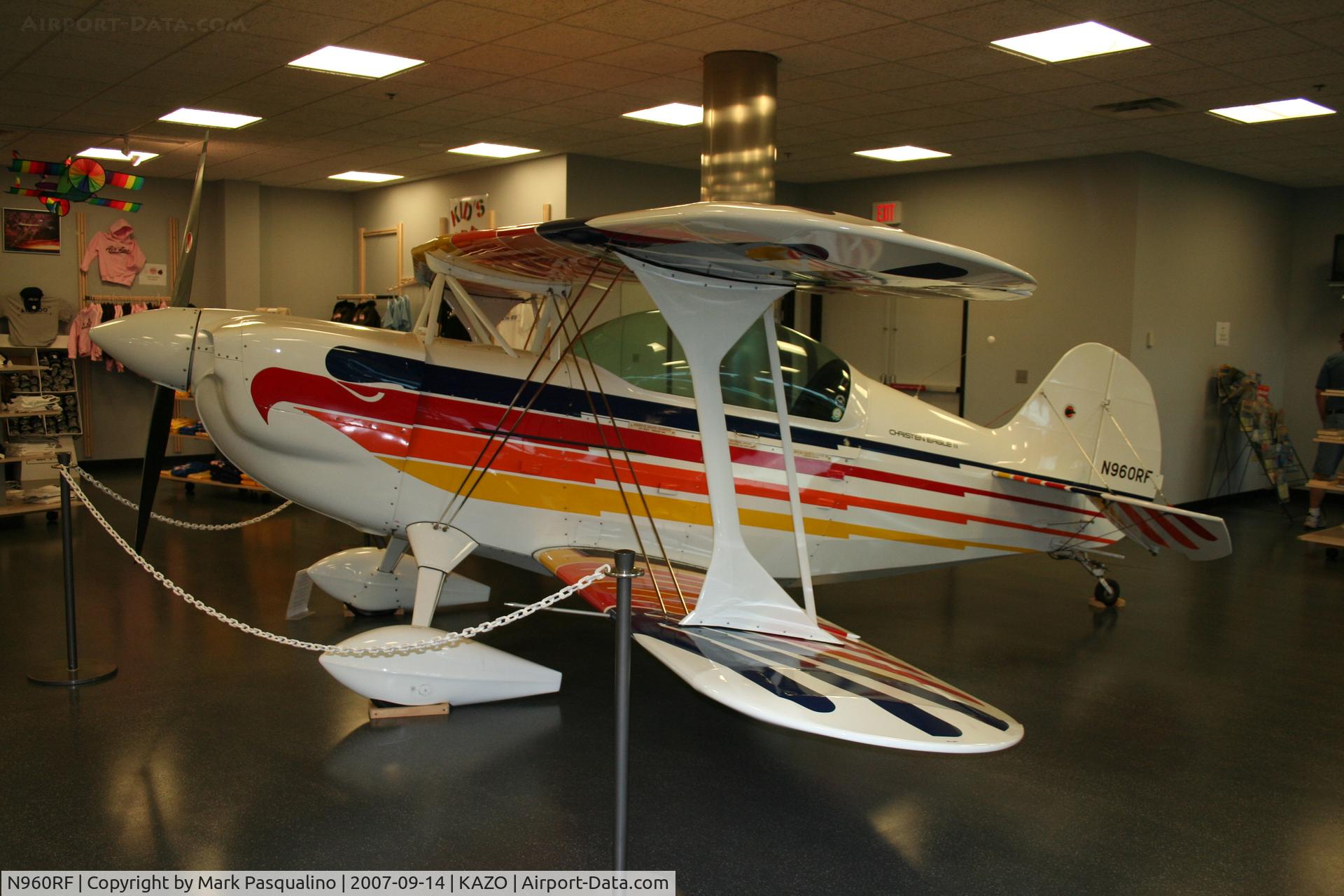 N960RF, 1985 Christen Eagle II C/N FOXWORTHY 0001, Christen Eagle II