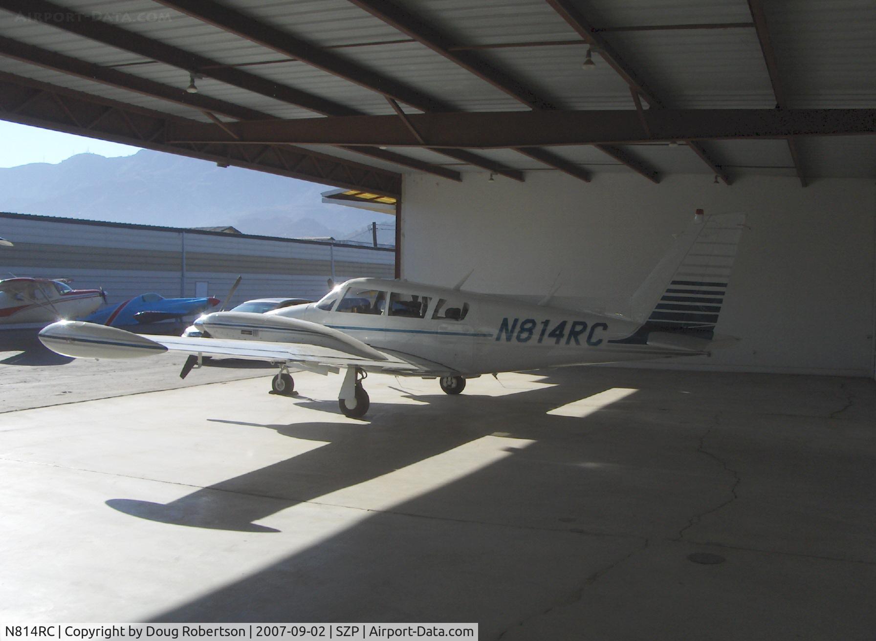 N814RC, 1966 Piper PA-30 Twin Comanche Twin Comanche C/N 301202, 1966 Piper PA-30 TWIN COMANCHE, two Lycoming IO-320 turbocharged, radar