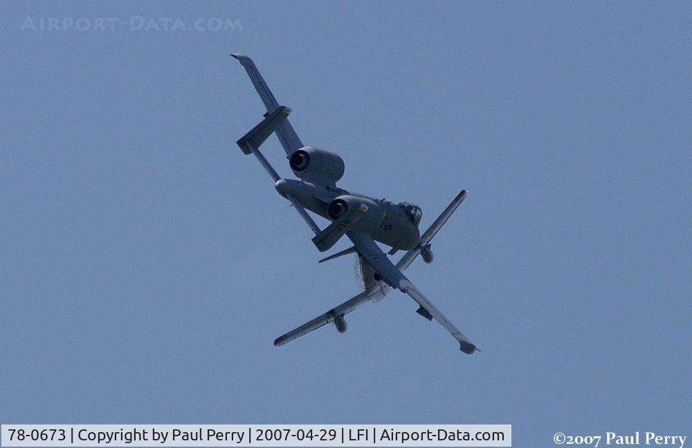 78-0673, 1978 Fairchild Republic A-10A Thunderbolt II C/N A10-0293, The much anticipated Heritage Break