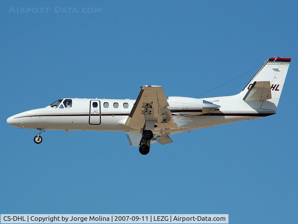 CS-DHL, 2004 Cessna 550 Citation Bravo C/N 550-1092, Citation on short final RWY 30R.