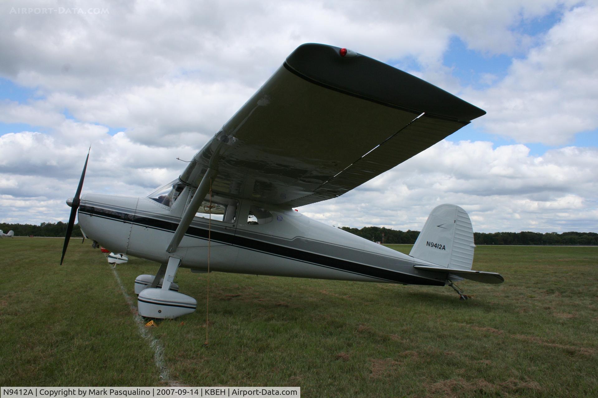 N9412A, 1949 Cessna 140A C/N 15233, Cessna 140A