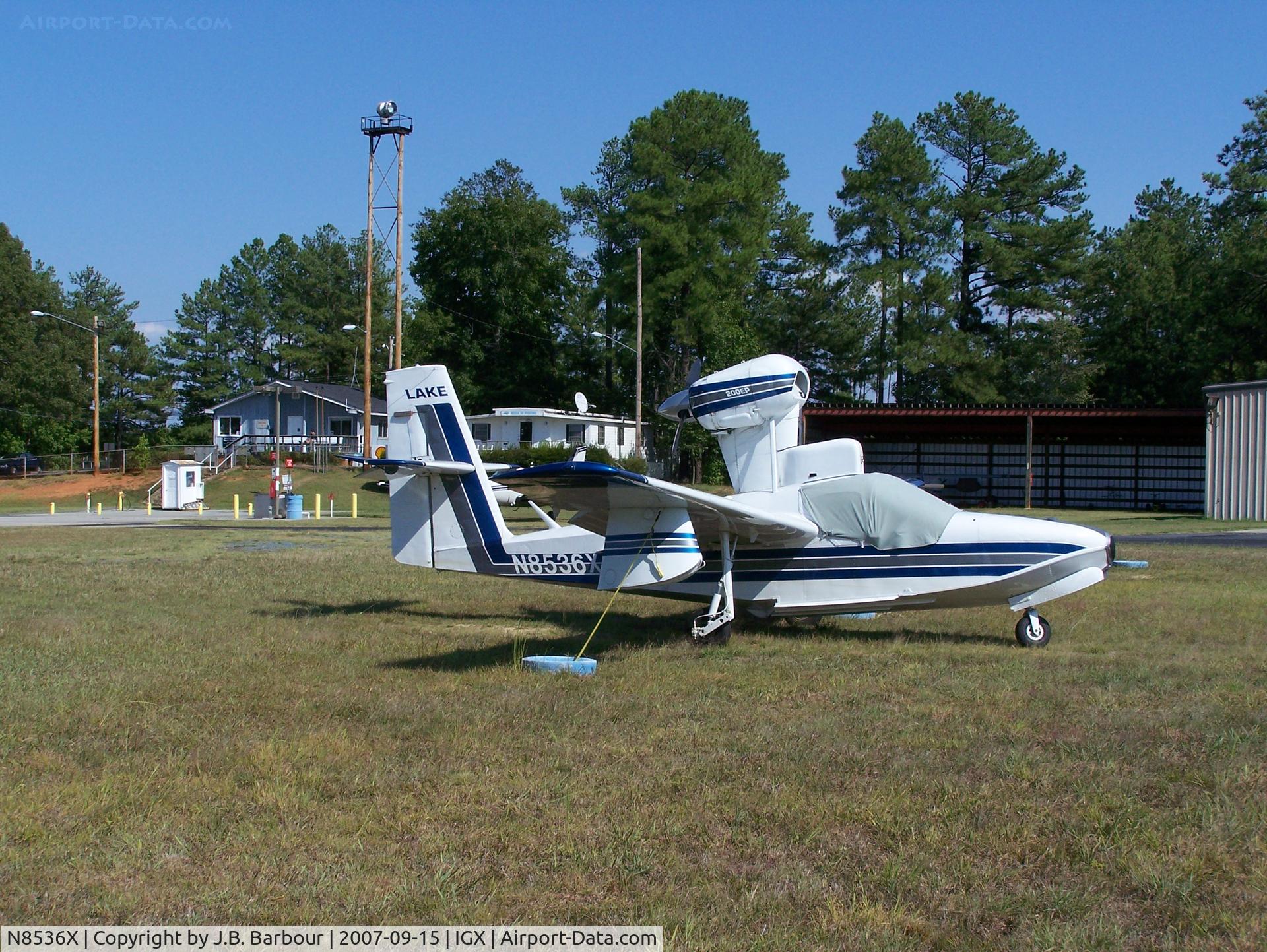 N8536X, 1984 Lake LA-4-200 Buccaneer C/N 1096, N/A