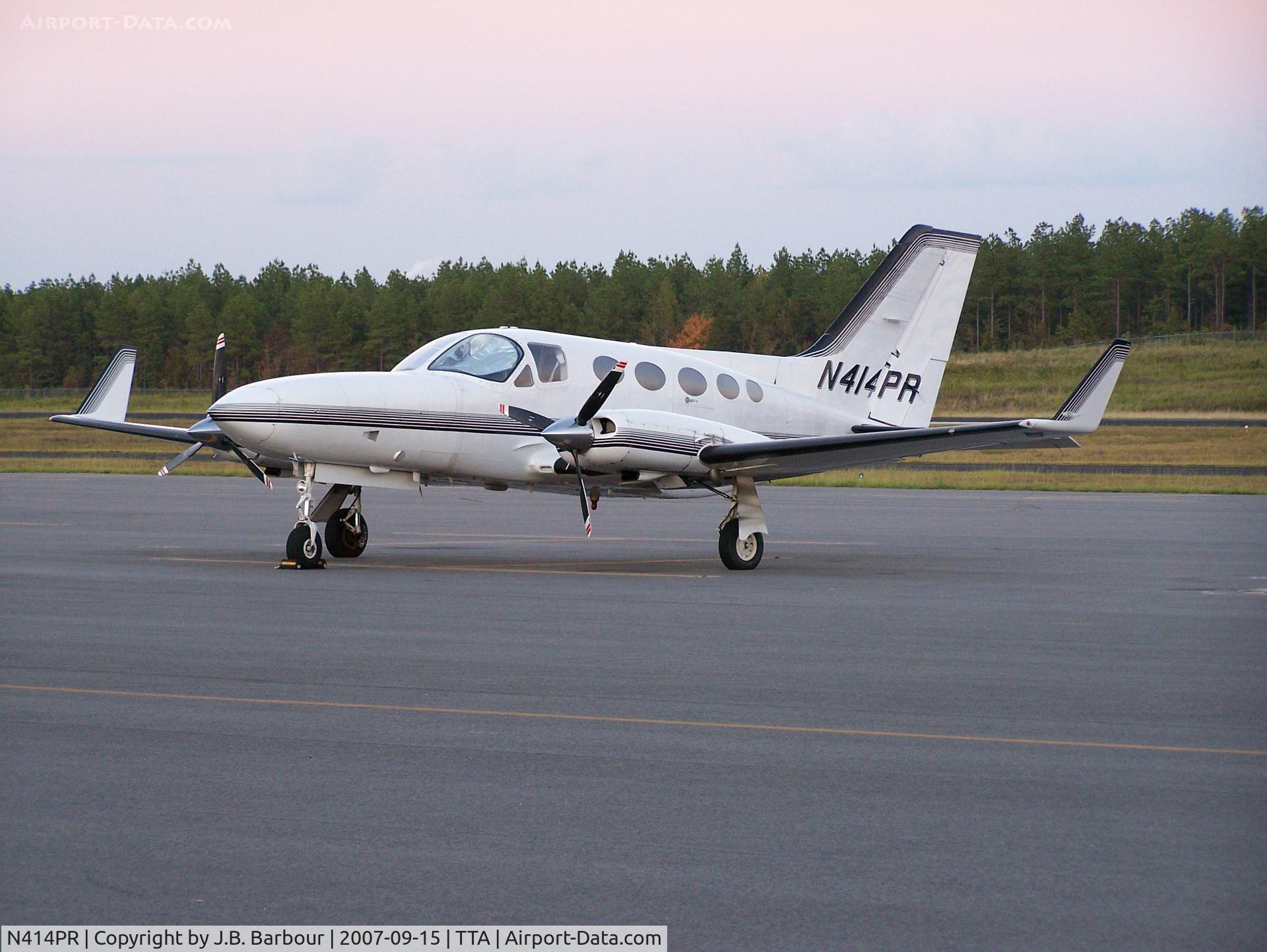N414PR, 1980 Cessna 414A Chancellor C/N 414A0440, Nice