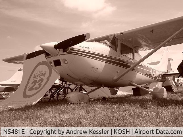 N5481E, Cessna 182R Skylane C/N 18268325, Camping