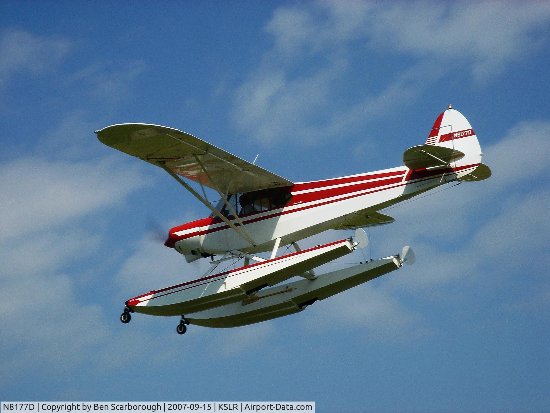 N8177D, 1957 Piper PA-18 C/N 18-6105, Fly-in at Sulphur Springs, TX.