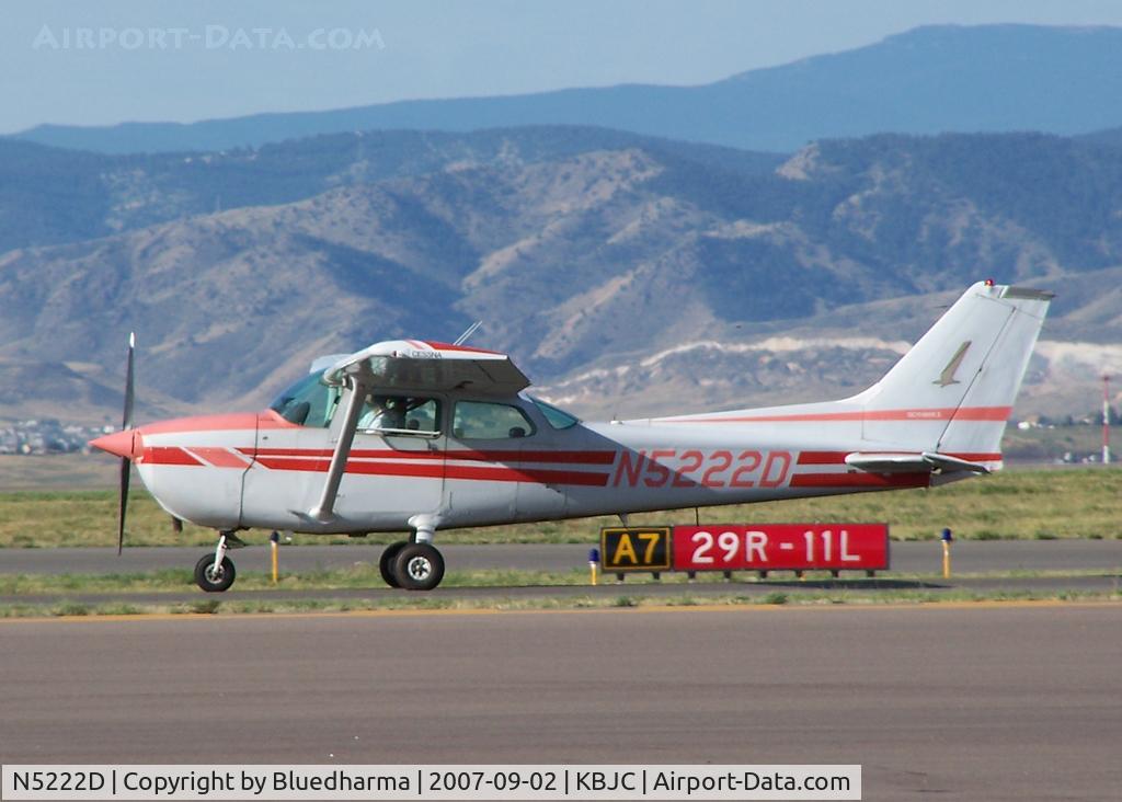N5222D, 1979 Cessna 172N C/N 17272456, Taxi