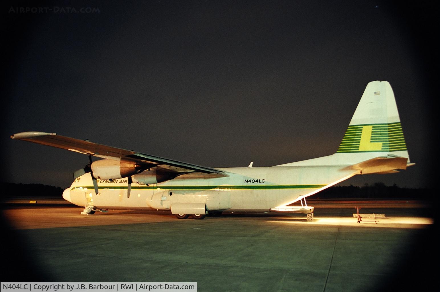 N404LC, 1977 Lockheed 382G C/N 4763, Rough and tough