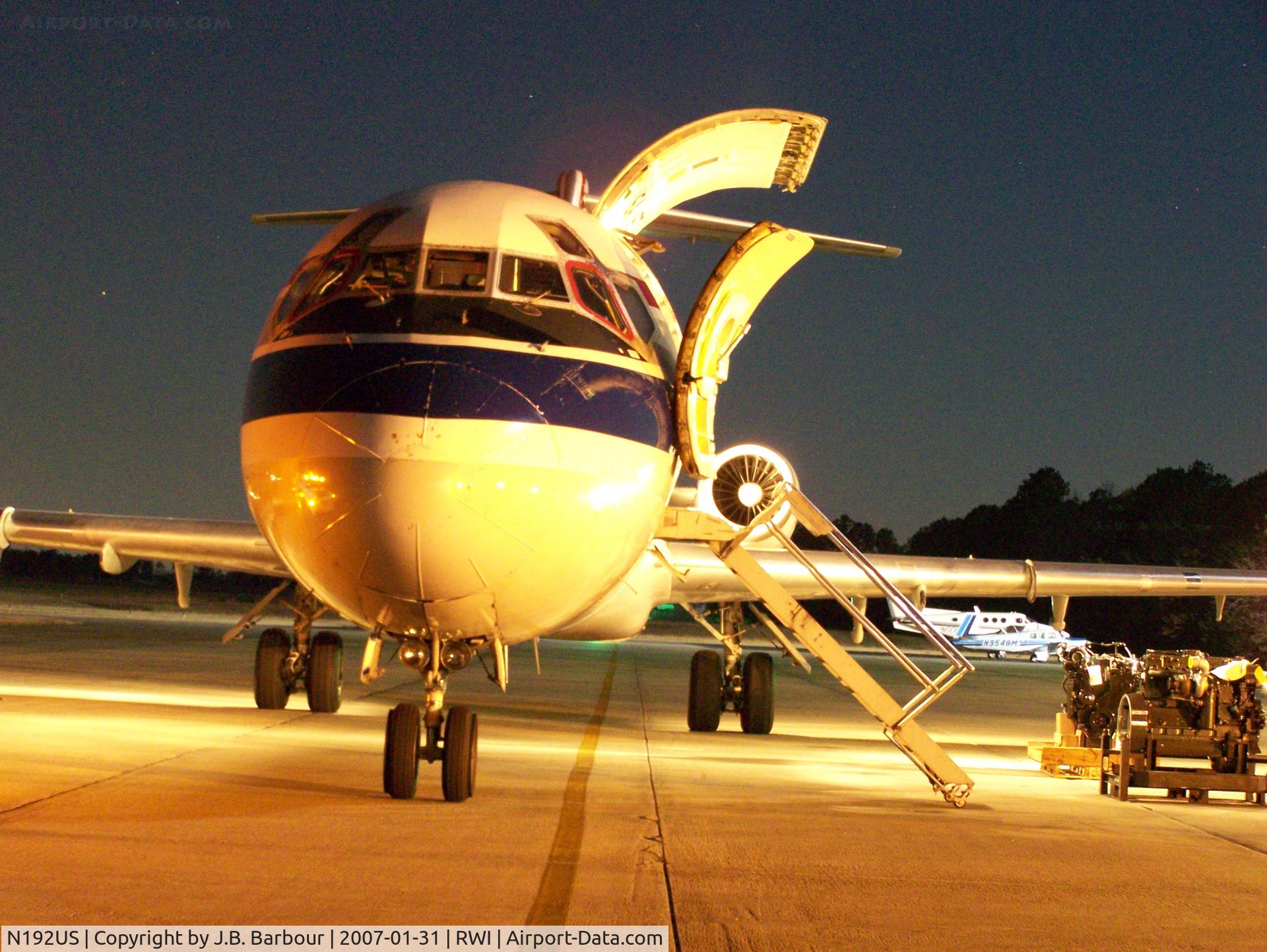 N192US, 1967 Douglas DC-9-15F C/N 47156, Getting this bird loaded with the power of the Cummins engines for all you Dodge Lovers.