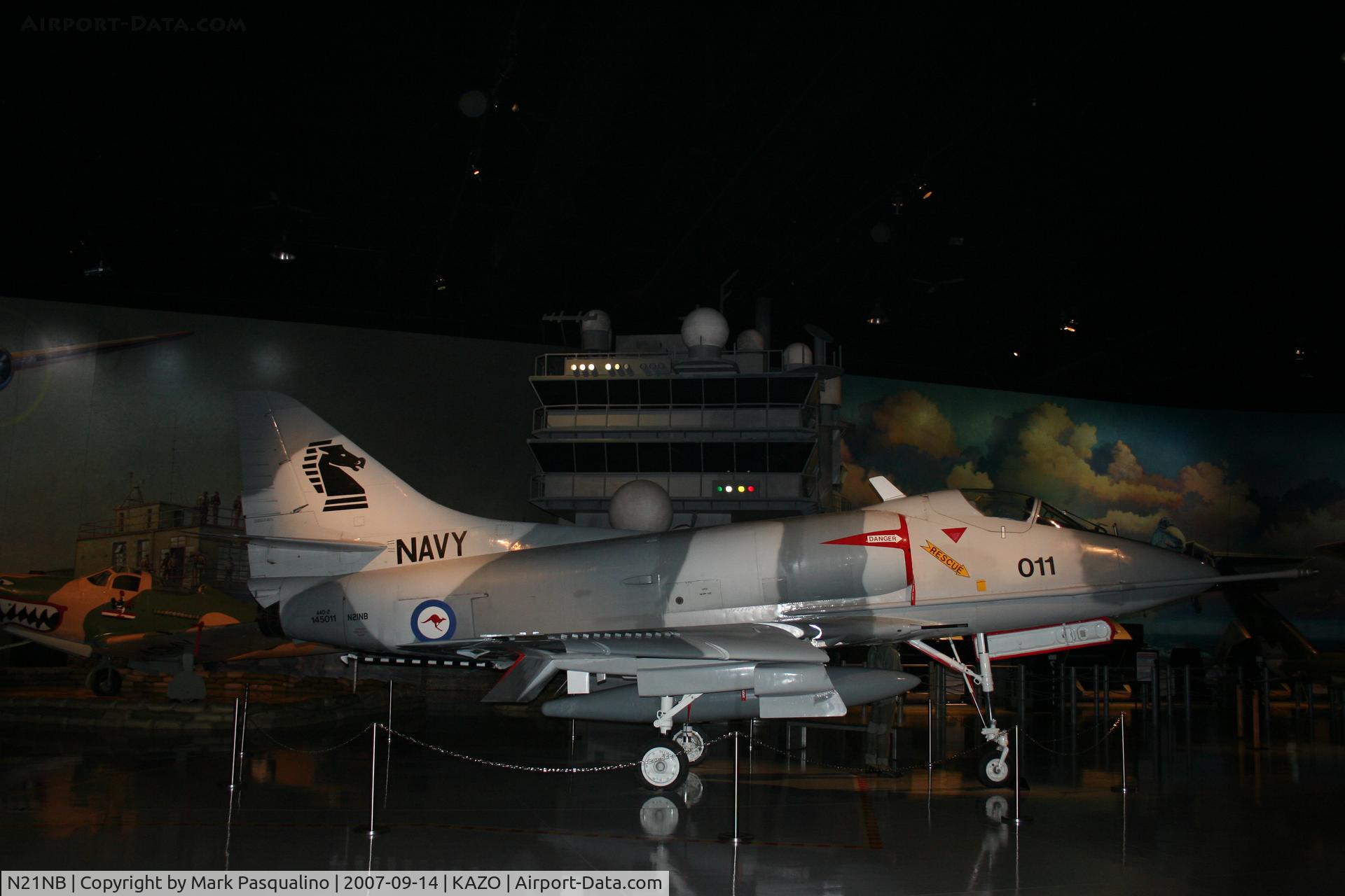 N21NB, 1959 Douglas A-4B Skyhawk (A4D-2) C/N 12257, A4D-2