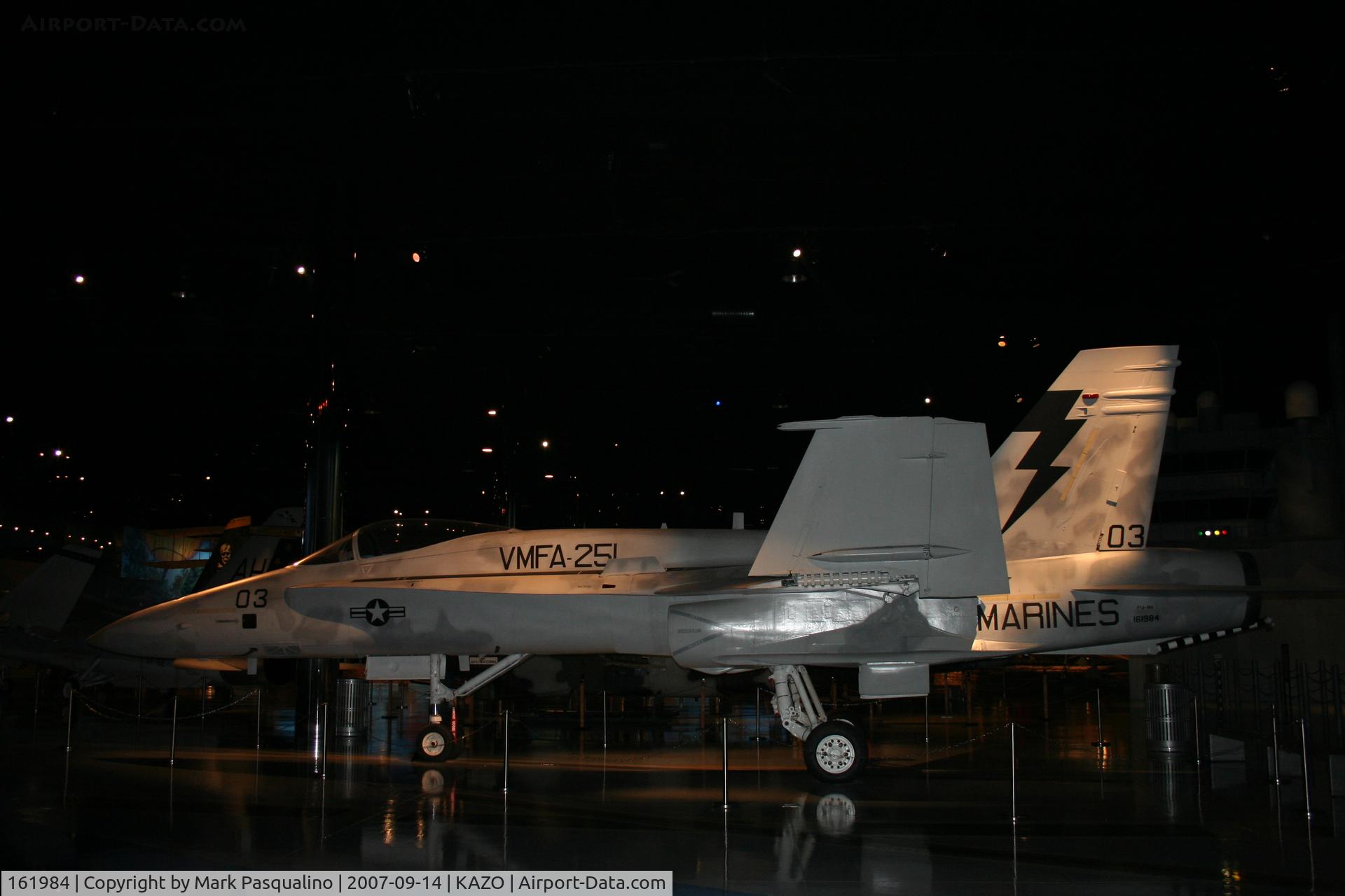 161984, McDonnell Douglas F/A-18A-13-MC Hornet C/N 0207, F/A 18A