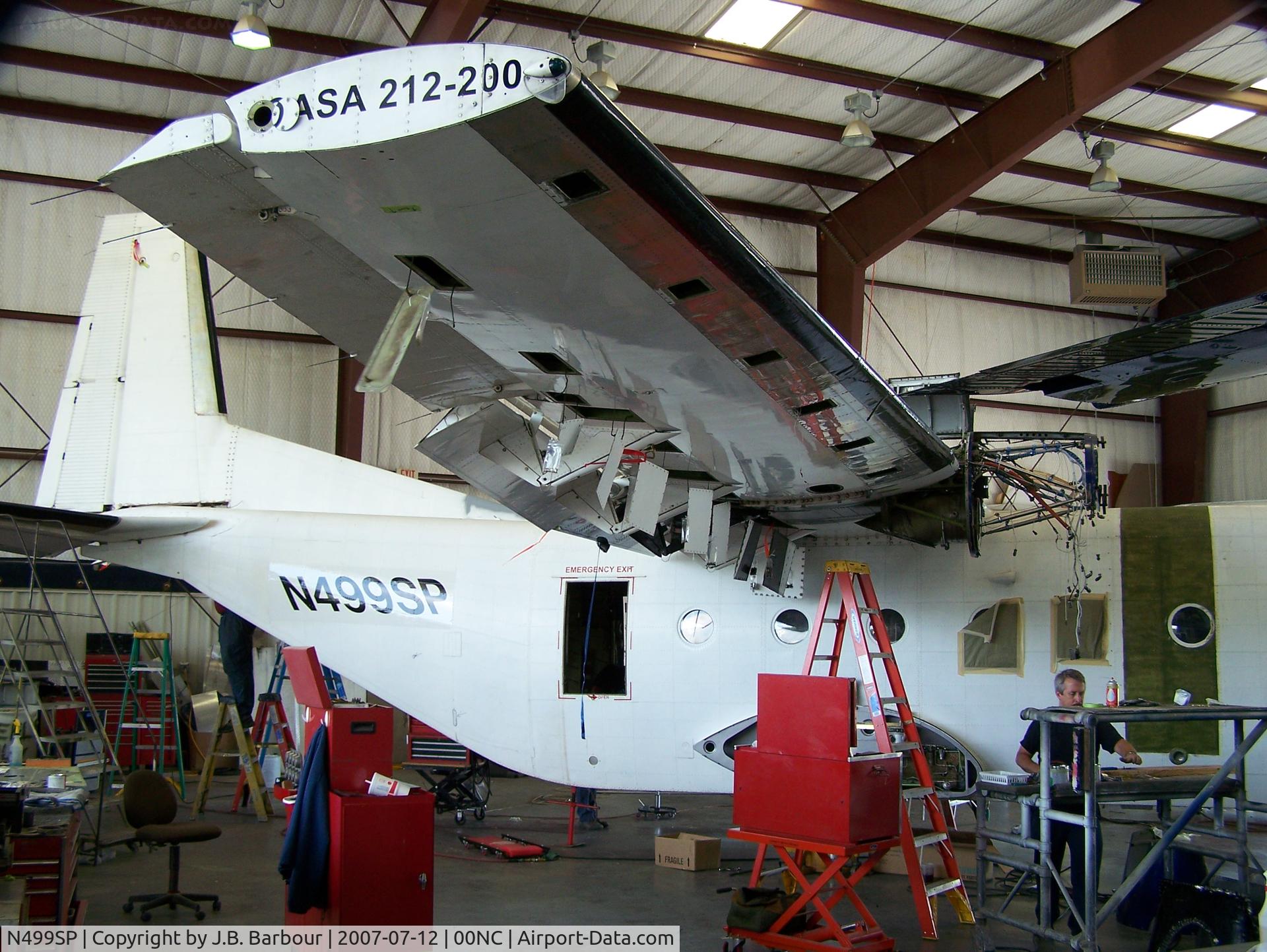 N499SP, 1982 CASA C-212-200 Aviocar C/N 263, Getting a major overhaul by the professionals