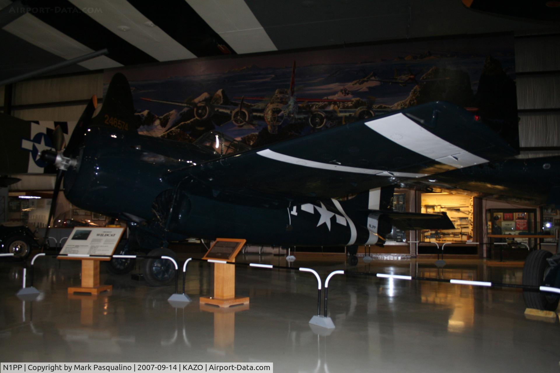 N1PP, 1945 General Motors (Grumman) FM-2 Wildcat C/N 5635, Grumman FM-2