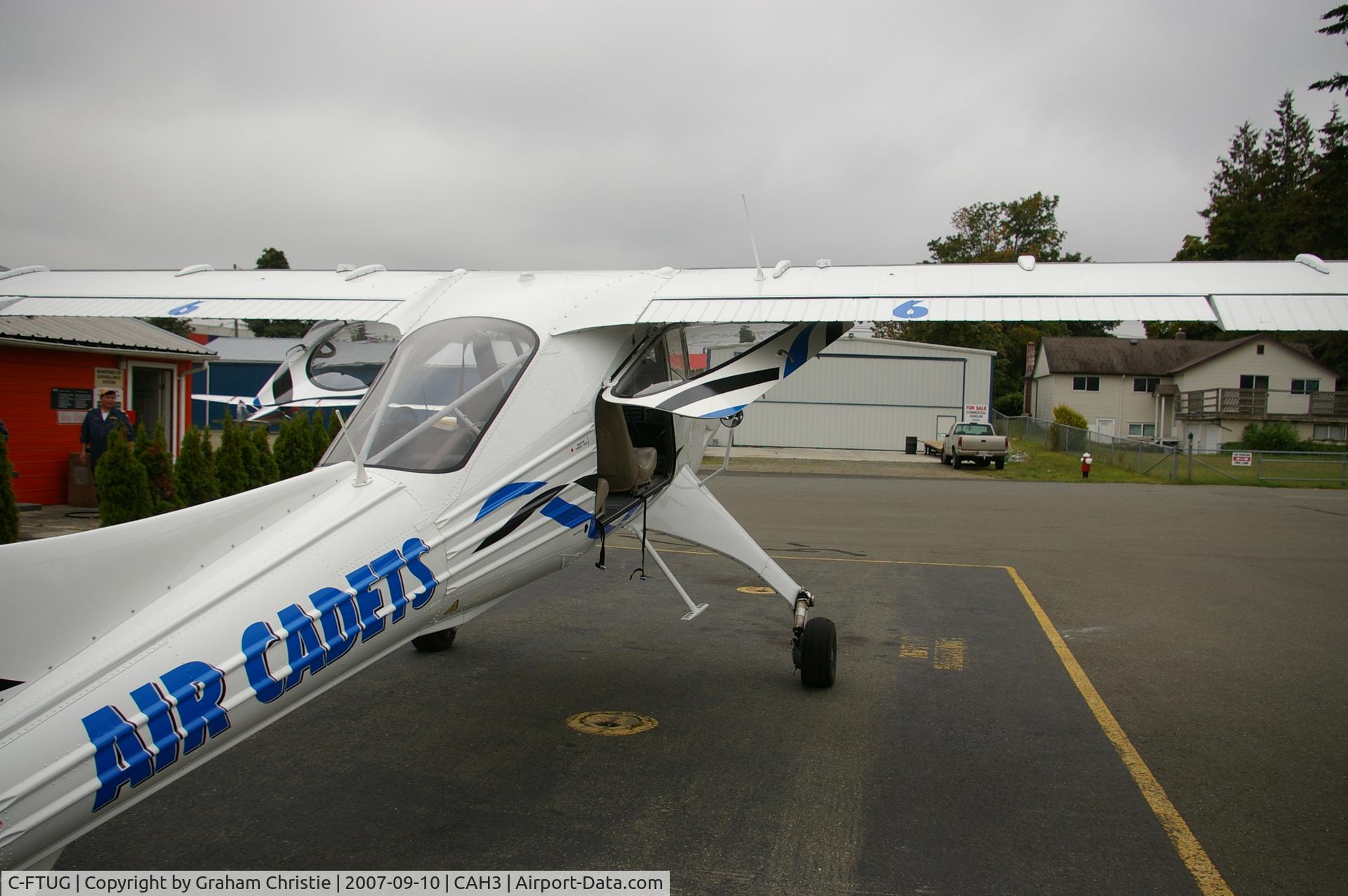 C-FTUG, 2005 PZL-Okecie PZL-104MA Wilga 2000 C/N 00050019, Gliding was cancelled, so we got some rides in the Wilga instead.