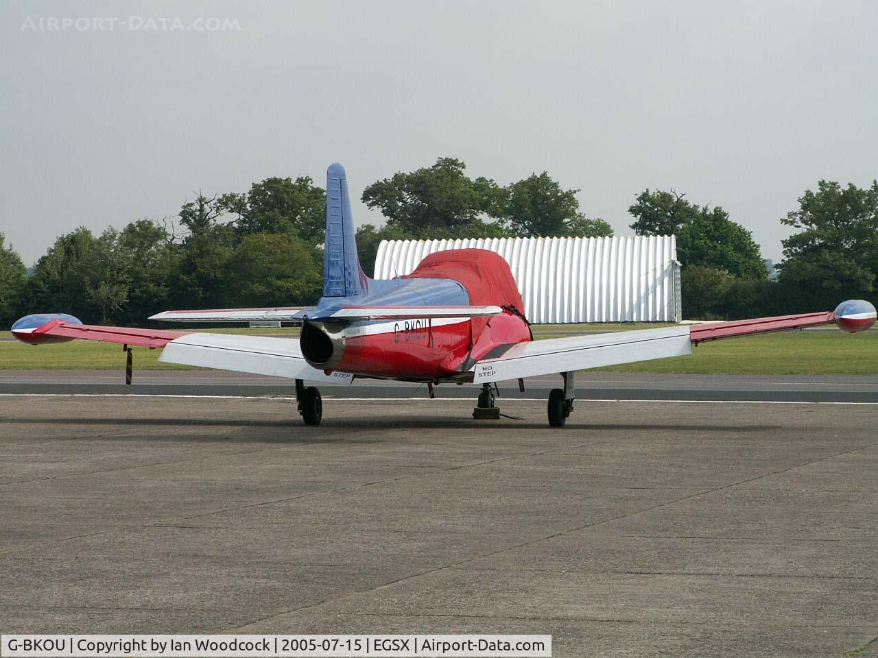 G-BKOU, 1961 Hunting P-84 Jet Provost T.3 C/N PAC/W/13901, BAC Jet Provost T3/North Weald