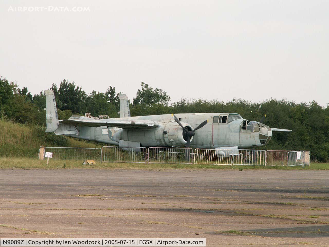 N9089Z, 1944 North American TB-25N Mitchell C/N 108-34136, North American TB-25N/North Weald (since moved to Booker Airfield)